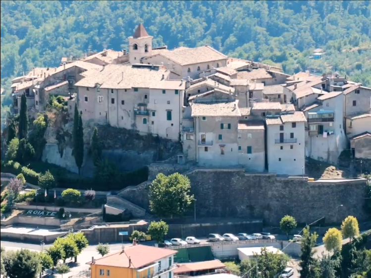 Panorama del Comune di Roiate(RM)