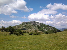 Veduta del versante sud di Monte Guadagnolo